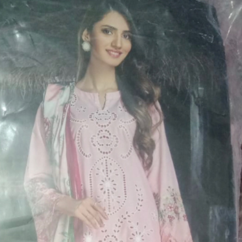 3 pieces stitch cotton suit
